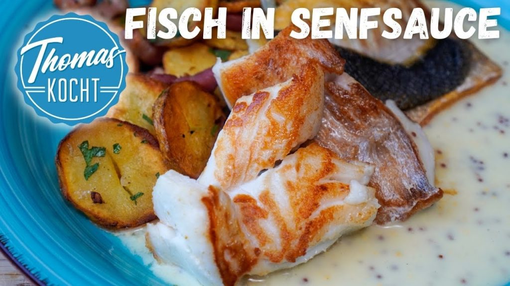 Fisch in Senfsauce mit Bratkartoffeln – Hamburger Pannfisch