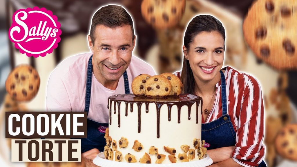 Cookie Torte mit Kai Pflaume / Chocolate Chip Cookie Cake / Sallys Welt