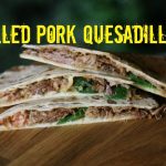Pulled Pork Quesadillas vom Grill mit Jalapeño und Le Gruyère