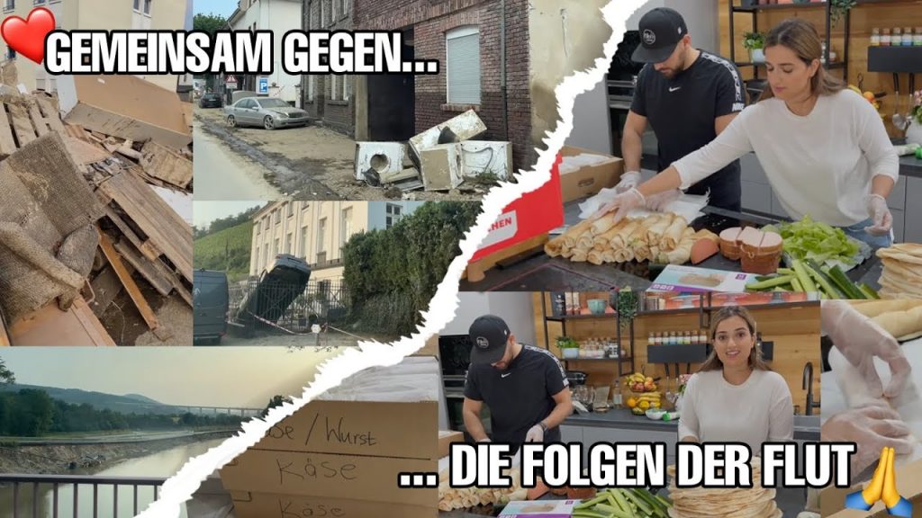 Hochwasser- Katastrophe – Einblicke aus dem Krisengebiet Sinzig / Ahrweiler – Gemeinsam Helfen