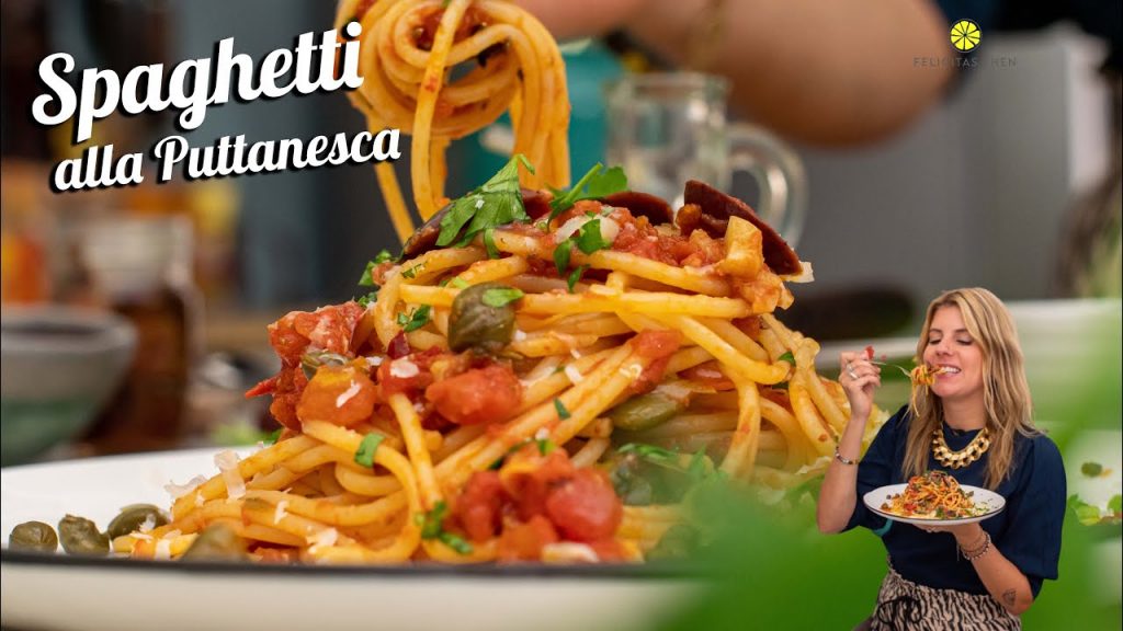 Spaghetti alla Puttanesca | das beste italienische Rezept | Felicitas Then
