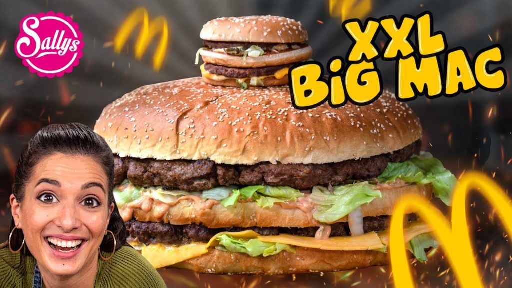 BIG MAC XXL / Burger Nachgemacht – Original trifft Sally / Sallys Welt