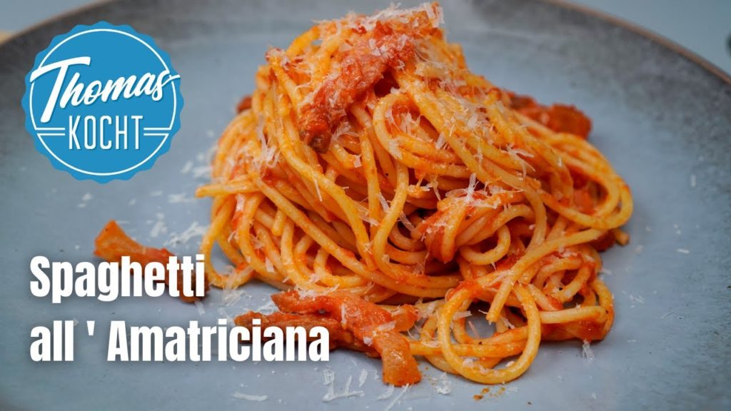 Spaghetti all'Amatriciana – George Clooneys Lieblingspasta