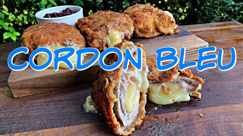 CORDON BLEU – Gefüllte Kalbsschnitzel mit extra Käse