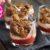 Crumble Trifle im Glas / Streusel Dessert mit Kompott / Sallys Welt