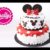 Minnie Mouse Torte / zweistöckige Motivtorte / Walt Disney / Geburtstagstorte / Sallys Welt