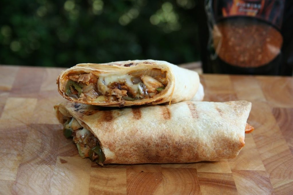 Pulled Chicken Wraps