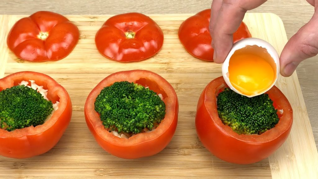 Nehmen Sie eine Tomate und machen Sie dieses gute Rezept! Ofengemüse #53