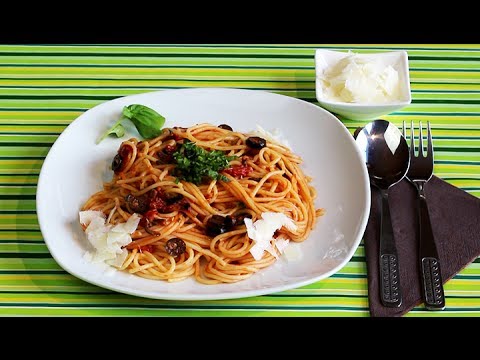 SPAGHETTI nach Art der HUREN | Spaghetti alla puttanesca