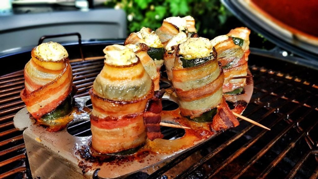 Pulled Pork Jalapeno Poppers mit Bacon – Fingerfood vom Grill