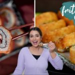 Die liebt jeder 🤤 Crispy Sushi ganz einfach selber machen -  frittiertes Sushi / Inside Out Rolls