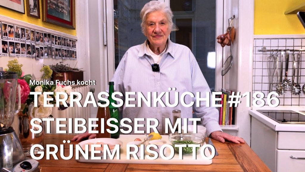 Steinbeißer mit grünem Risotto – Terrassenküche Nr. 186