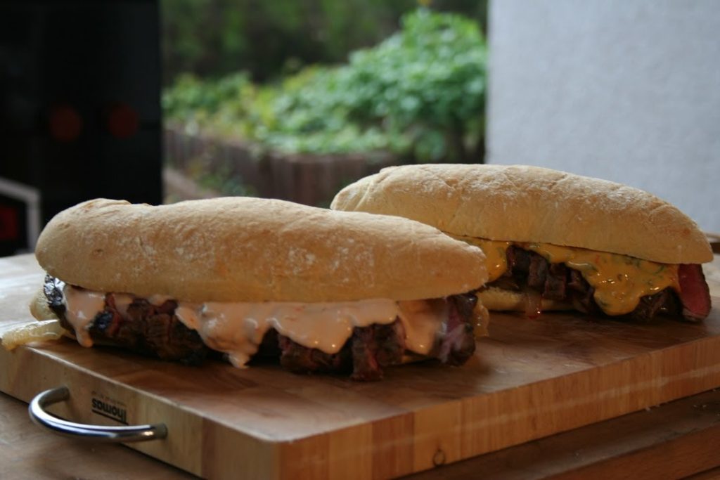 scharfes Steak-Sandwich²
