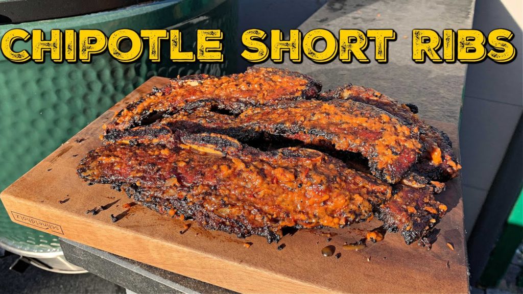 CHIPOTLE SHORT RIBS – Toller Snack vom Grill, schnell gemacht