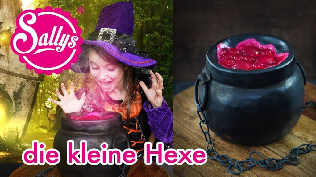 Die kleine Hexe Motivtorte / Hexenkessel / Witch Cauldron Cake / Sallys Welt