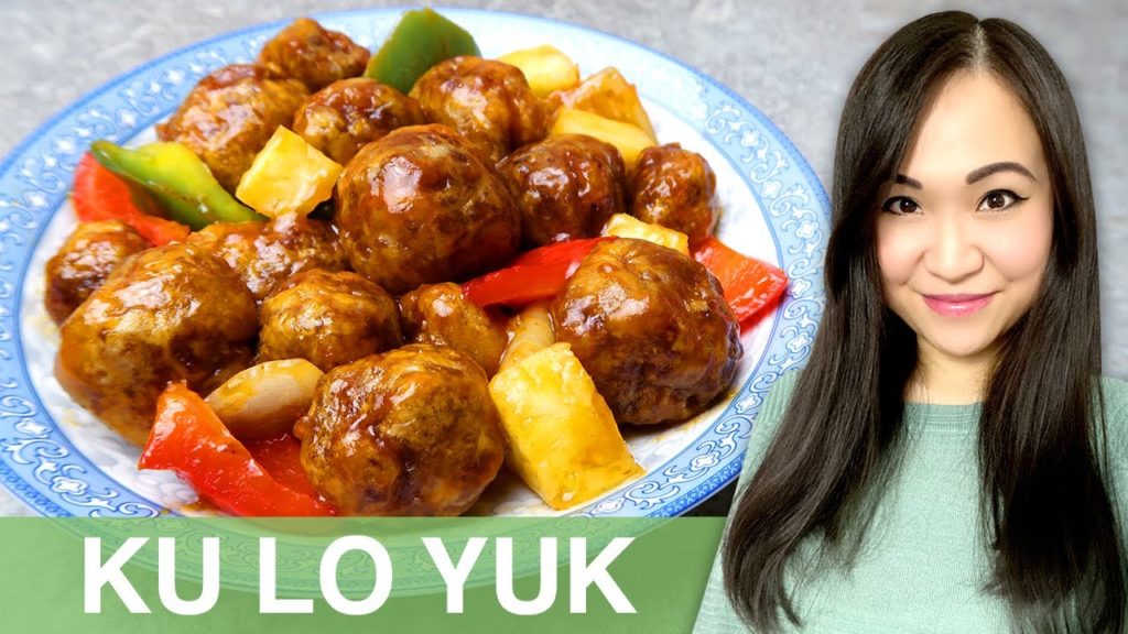 REZEPT: Ku Lo Yuk | Schweinefleisch süß sauer | Wok Gerichte | Chinesische Fleischbällchen