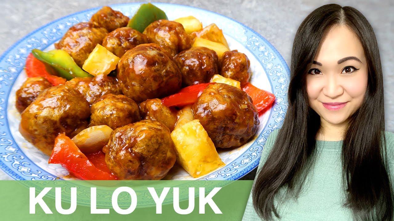 REZEPT: Ku Lo Yuk | Schweinefleisch süß sauer | Wok Gerichte ...