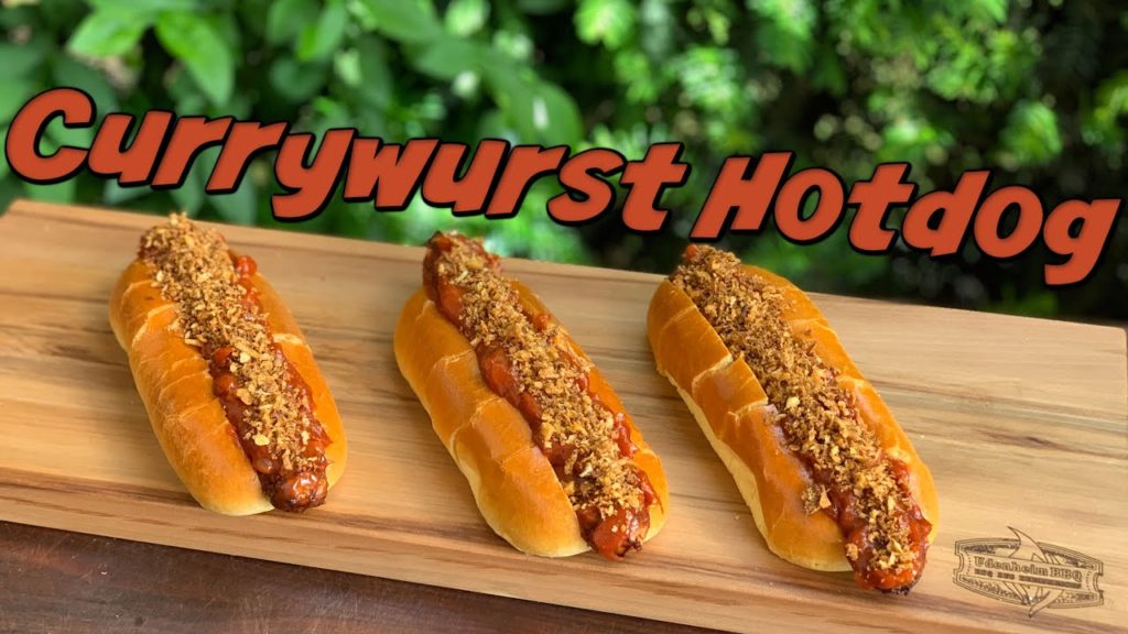 Currywurst Hotdog Deluxe – Einfach, lecker und mit dem extra Curry Crunch