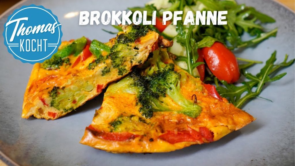 Schnelle Brokkoli Pfanne – Frittata