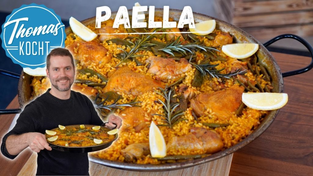 Paella mit Hähnchen selber machen – valencianische Art