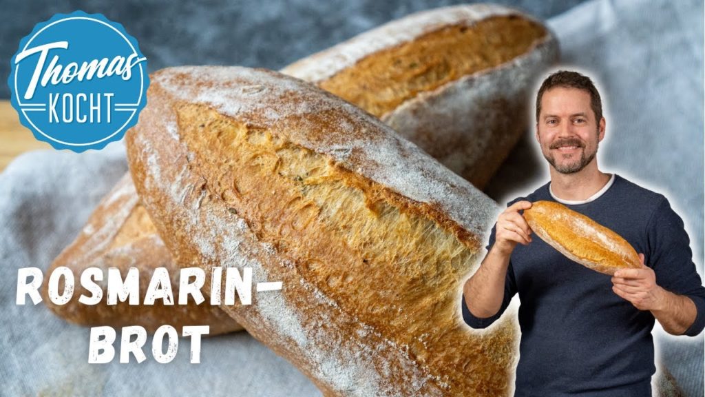Rosmarin-Brot backen – unglaublich aromatisches Brot