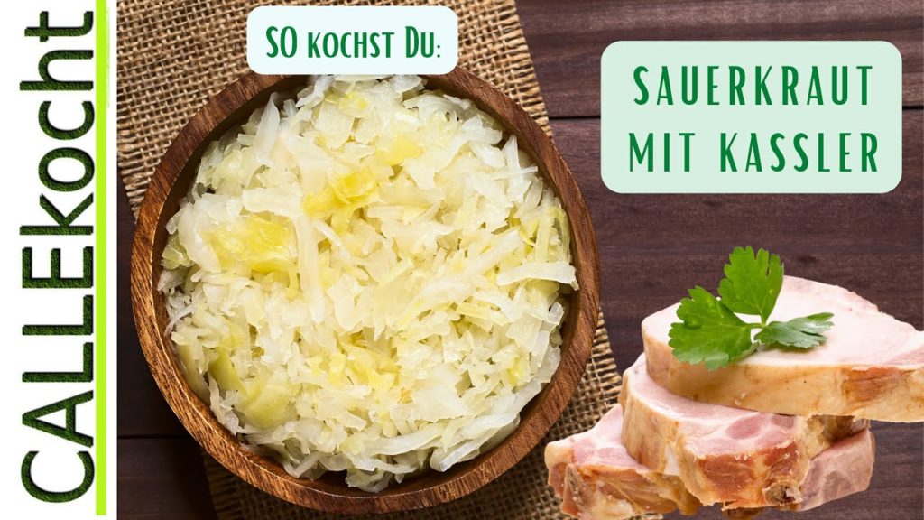 Schneller Auflauf von Kassler mit Sauerkraut und Kartoffeln. Rezept