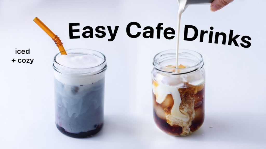 Making Cafe Style Drinks at Home (without fancy equipment, vegan)