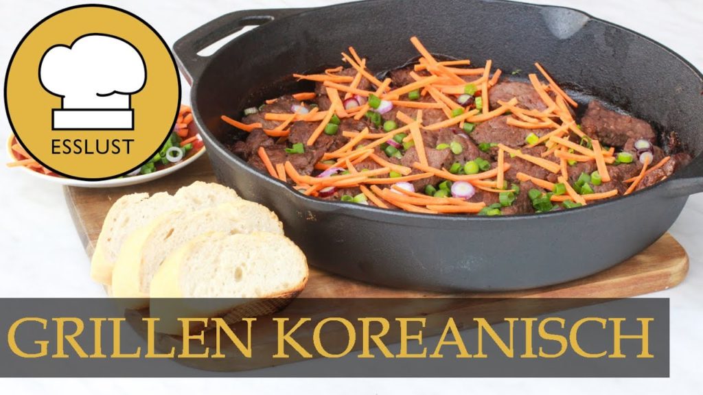 Koreanisches FEUERFLEISCH – BULGOGI vom Grill