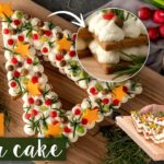 Christmas Cake / Creme Tarte / Letter Cake / Sallys Welt