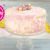 Ostertorte marmoriert / fruchtige Himbeer-Pfirsich-Torte / Sallys Welt