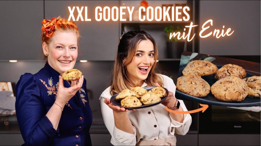 Kiki meets Enie: Wir backen die beliebten GOOEY Cookies aus NEW YORK 😍