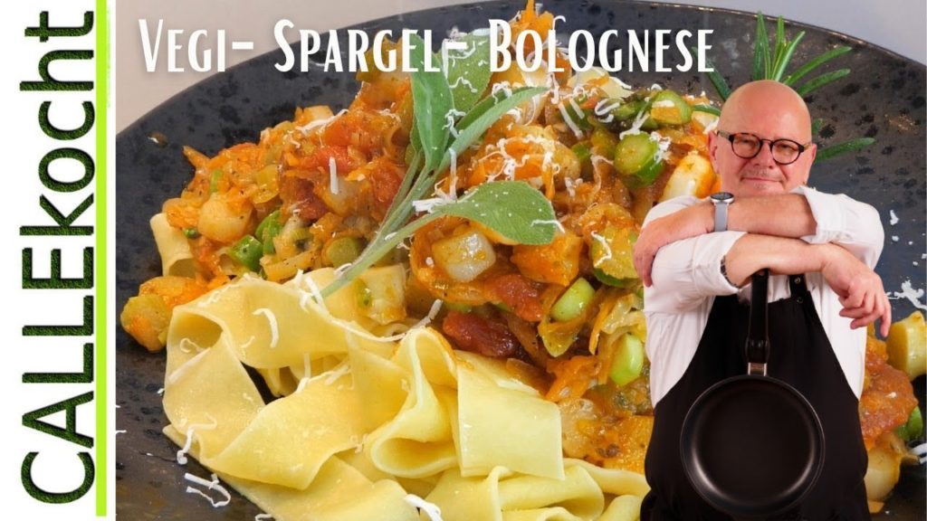Spargel – Bolognese | Spargelrezept mal anders | CALLEkocht