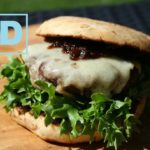 Dry aged Beef Burger mit Bacon Jam im Zwiebel Bun (3D Version)