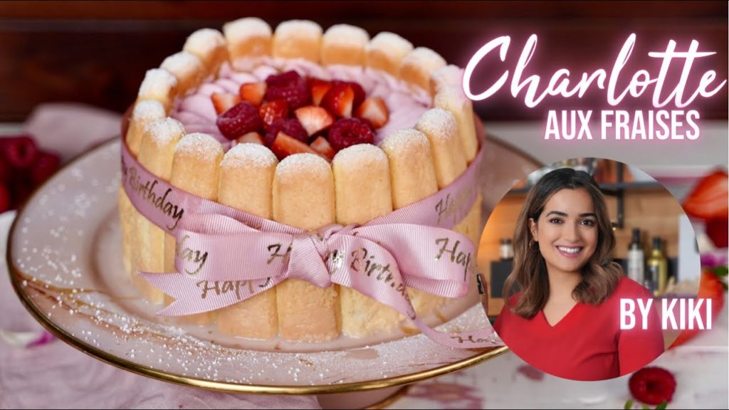 Charlotte aux fraises: hübsche Erdbeertorte ohne Backen