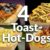 Hot Dog in 4 genialen Varianten | Toastbrot-Hotdog, schnell und einfach zubereitet!