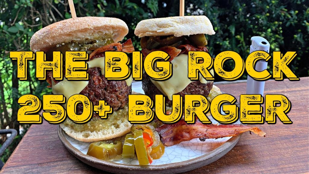 THE BIG ROCK – Der 250g+ Burger aus Hamburg