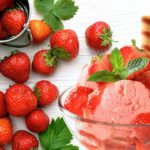 Erdbeer Sorbet / Eis selber machen. Fruchtige Erfrischung ohne Sahne