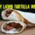 Spicy Lamb Tortilla Wraps