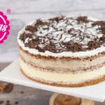 Eistorte mit Vanille- und Zimtparfait / Naked Cake / Sallys Welt