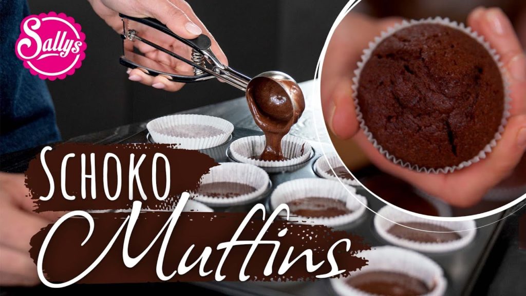 Schokoladenmuffins Grundrezept #chocolatemuffin #sallyswelt #muffinrecipe
