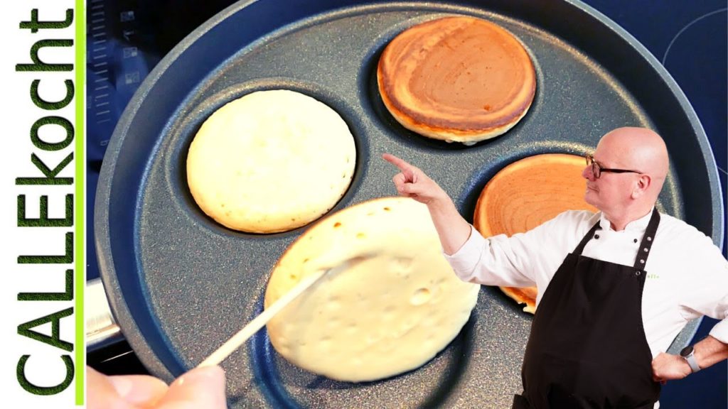 Pancakes fluffig, einfach & schnell selber machen. Rezept von CALLE