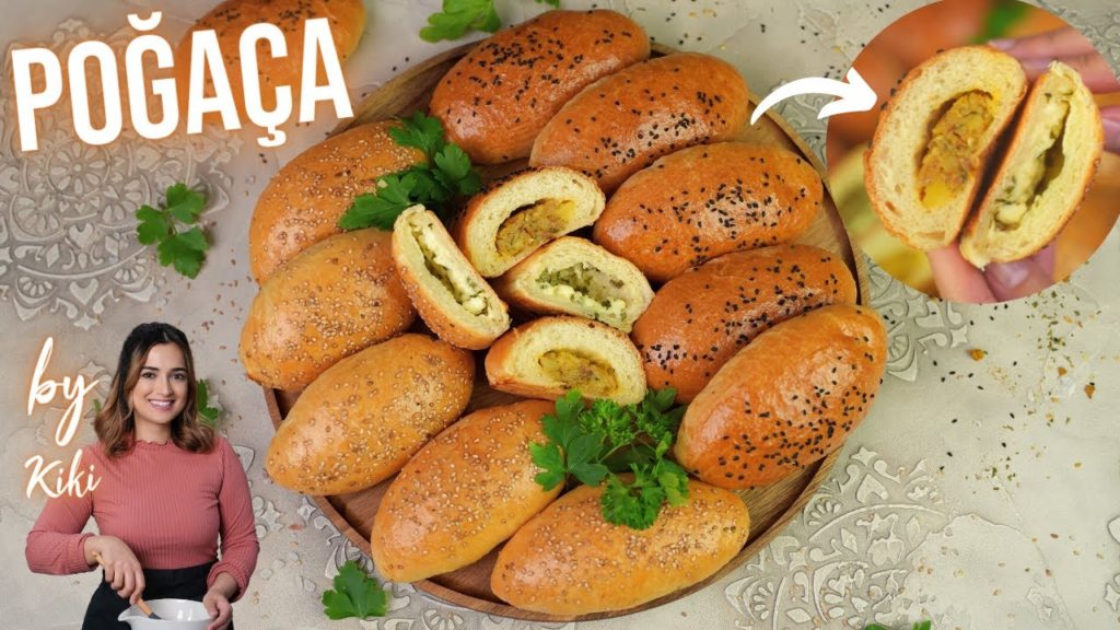 Weiche und fluffige türkische Teigtaschen – Pogaca Rezept ☁️ / Poğaça
