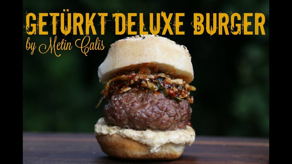 Der “Getürkt Deluxe Burger” ein Meisterwerk von Metin Calis