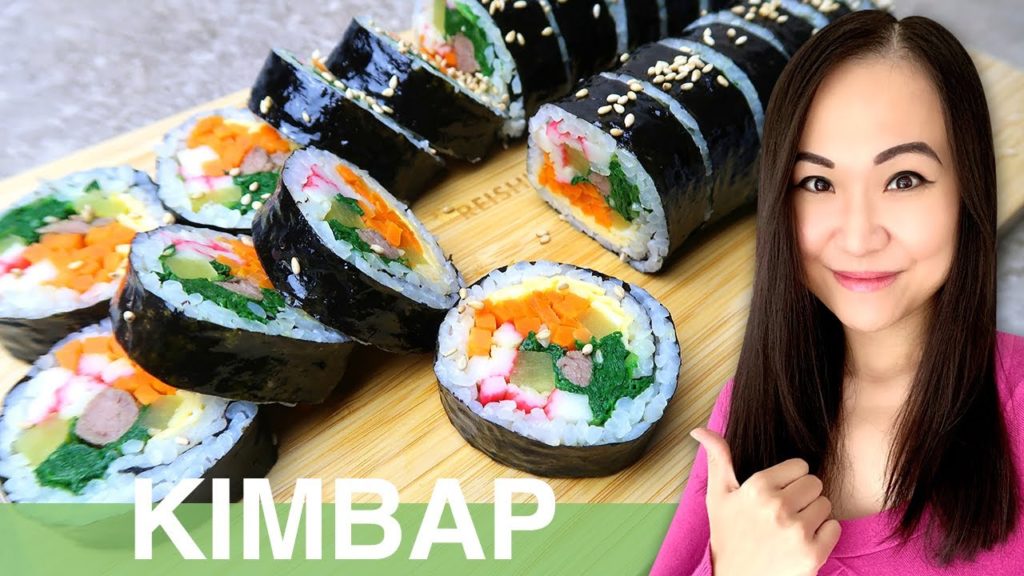 REZEPT: Kimbap | Gimbap mit Rindfleisch | koreanisches Sushi selber machen