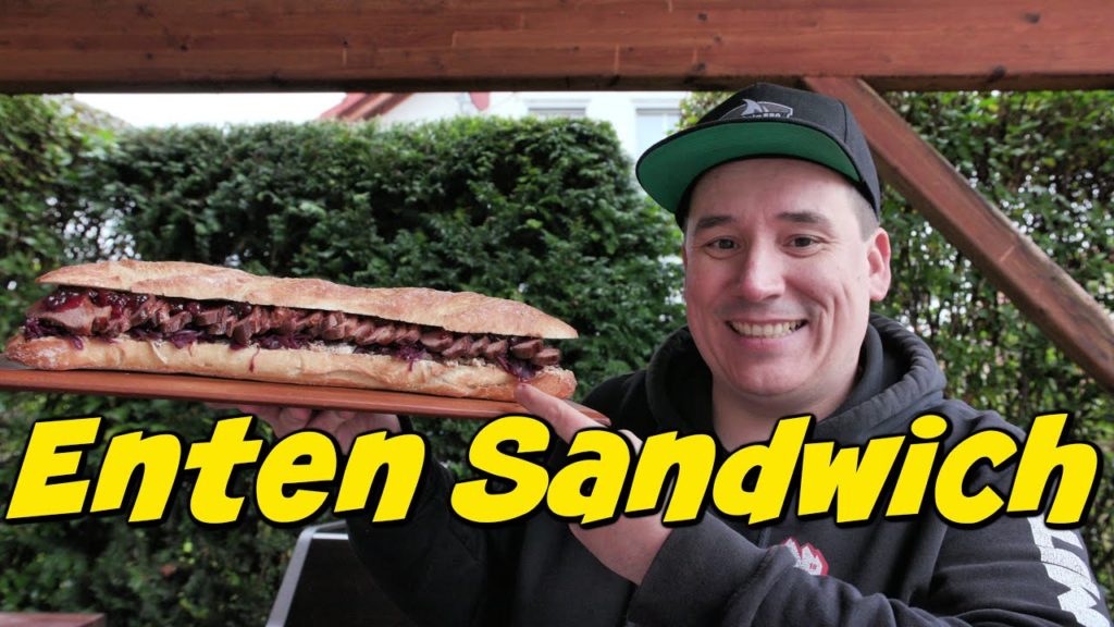 Riesiges Enten Sandwich – Reste vom Festessen lecker verbrauchen :)