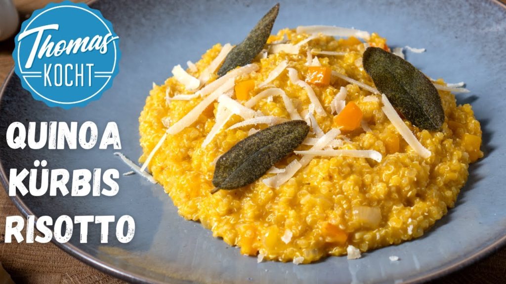 Quinoa Kürbis Risotto – das müsst ihr probieren!
