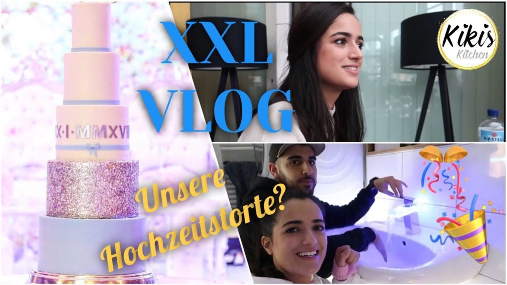XXL Vlog / Videodreh, Hochzeitstorte, Einkaufen, Wohnungseinrichtung / Ein Wochenende mit uns