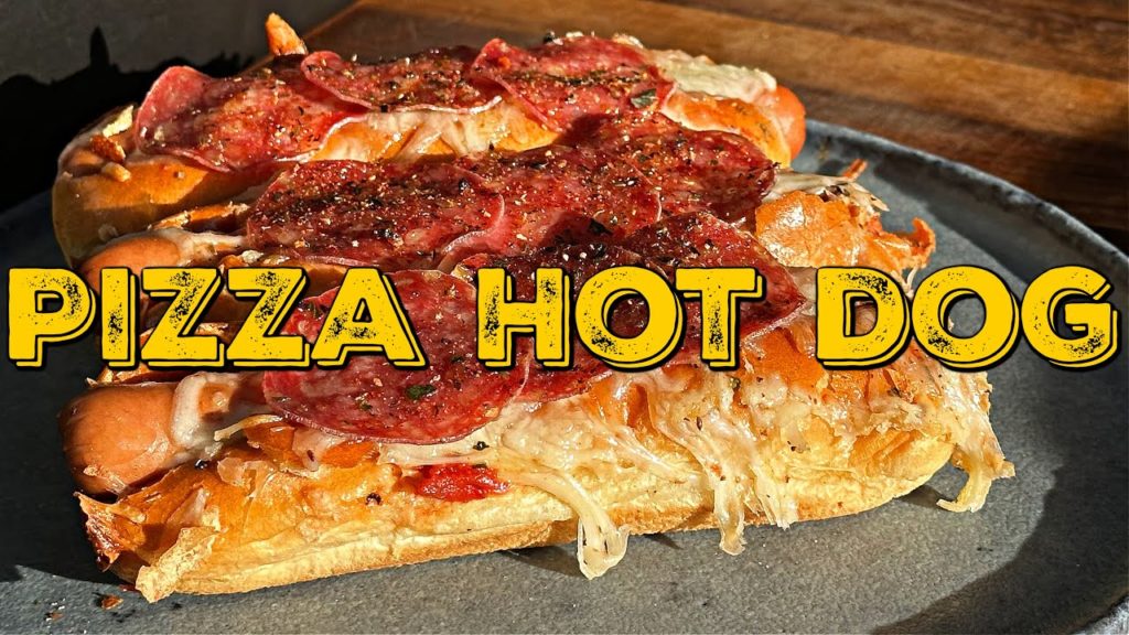 PIZZA HOT DOG 🌭🌭🌭  Schnell gegrillt und MEGA LECKER   🌭🌭🌭