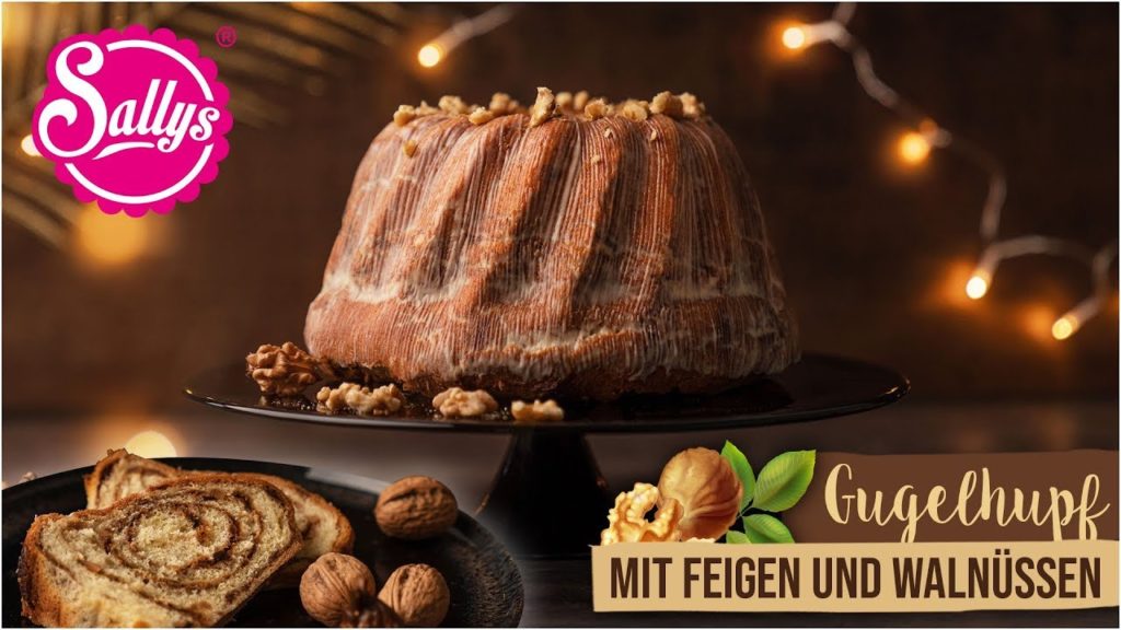 Gugelhupf weihnachtlich mit Feigen / Bundt Cake Recipe / Sallys Welt