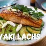 Teriyaki Lachs Bowl - mit selbstgemachter Teriyaki Sauce